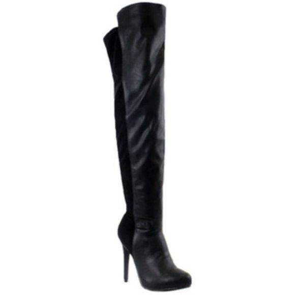 Shoes - Over-the-Knee Stiletto Boots (Price is firm)